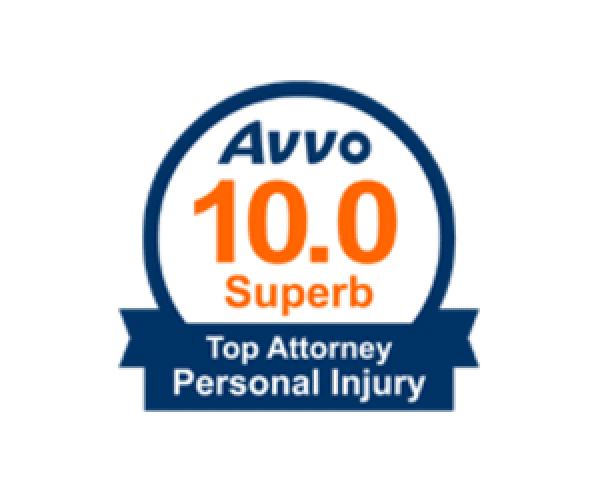 AVVO 10.0 Superb Top Attorney Personal Injury